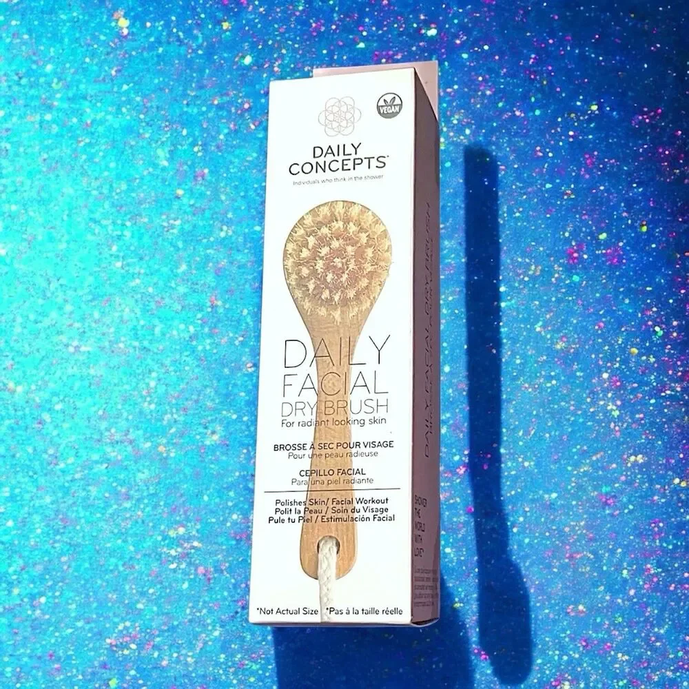 DAILY CONCEPTS Daily Facial Dry Brush MSRP $20 Brand New In Box